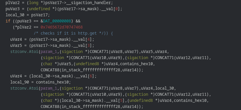 checking if the c2 command includes http.get