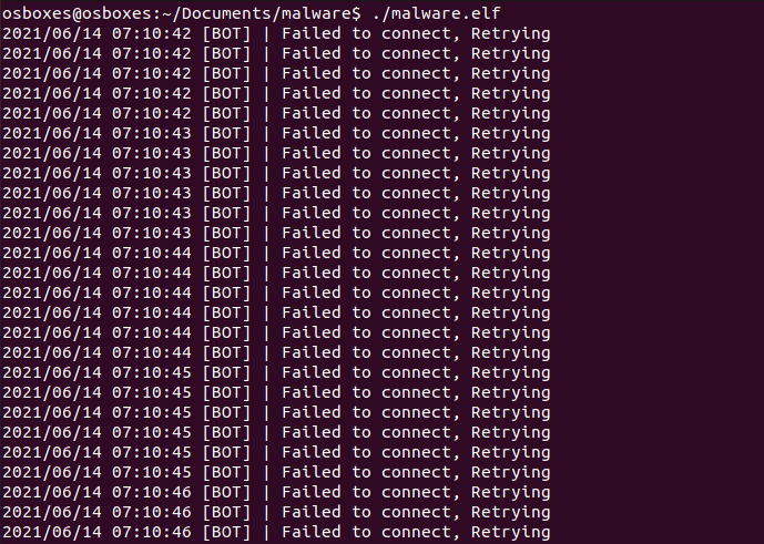 Malware During Execution