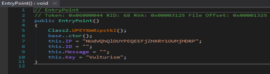 Defined String